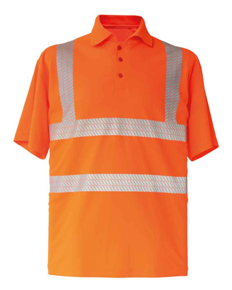 Hi-Vis Polo-Shirt Manchester - 8 Größen - in Gelb oder Orange - ohne Werbeanbringung