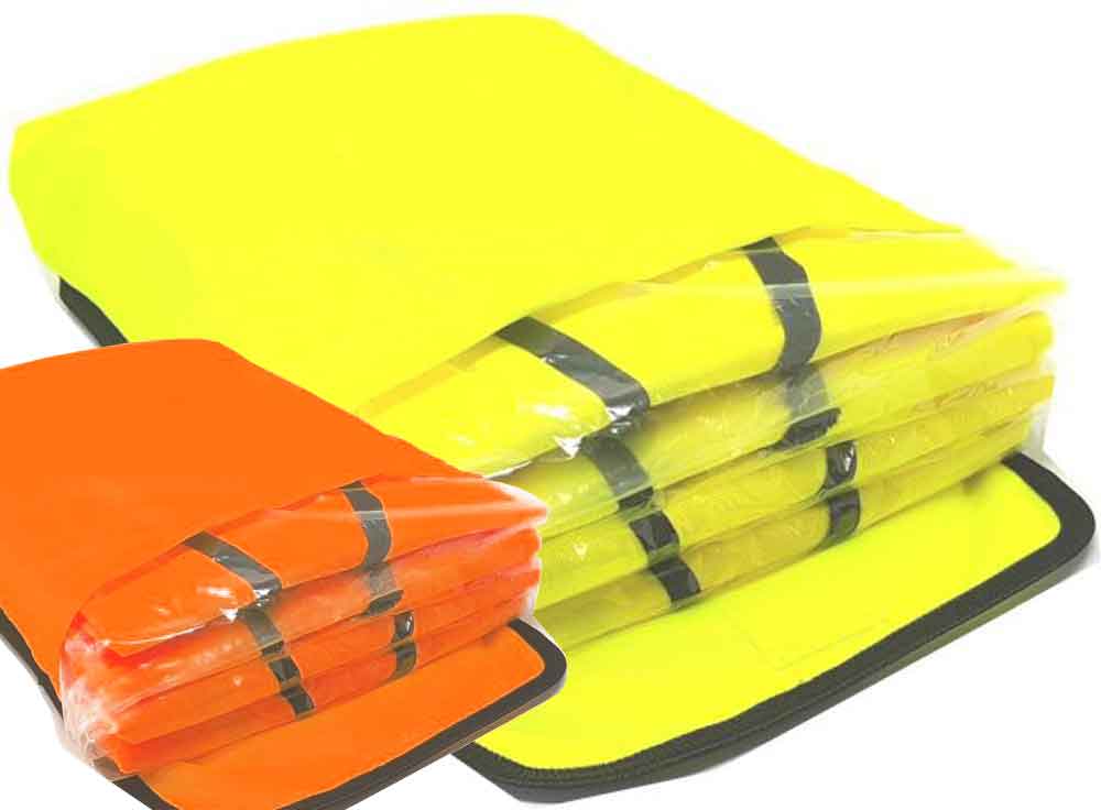 Tasche für 4 bis 5 Warnwesten - Reflektierend Tasche für 4 bis 5 Warnwesten - Reflektierend