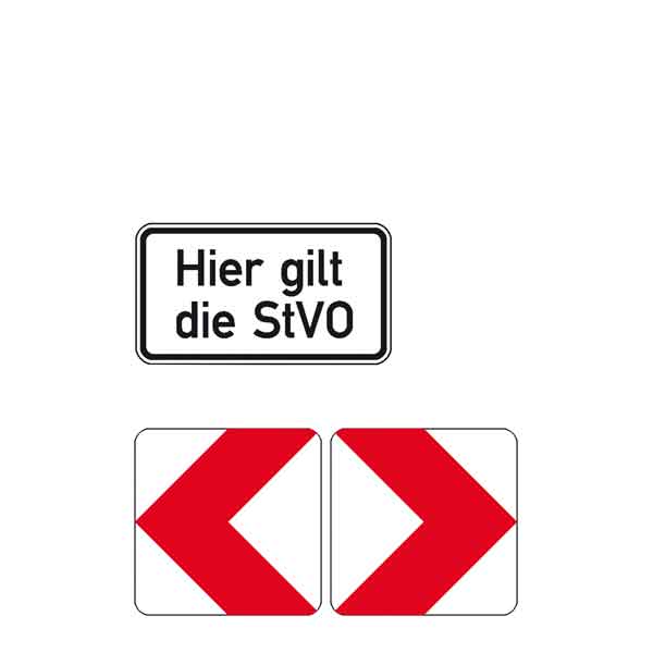 Zusatzzeichen nach StVO Zusatzzeichen nach StVO