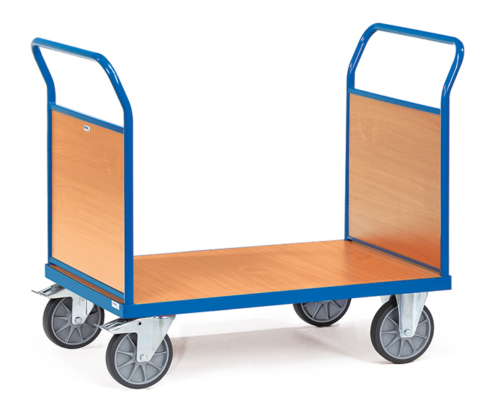 2522-0975f4 Doppel-Stirnwandwagen aus Holzwerkstoffplatten - in 4 Größen - Baukasten-System