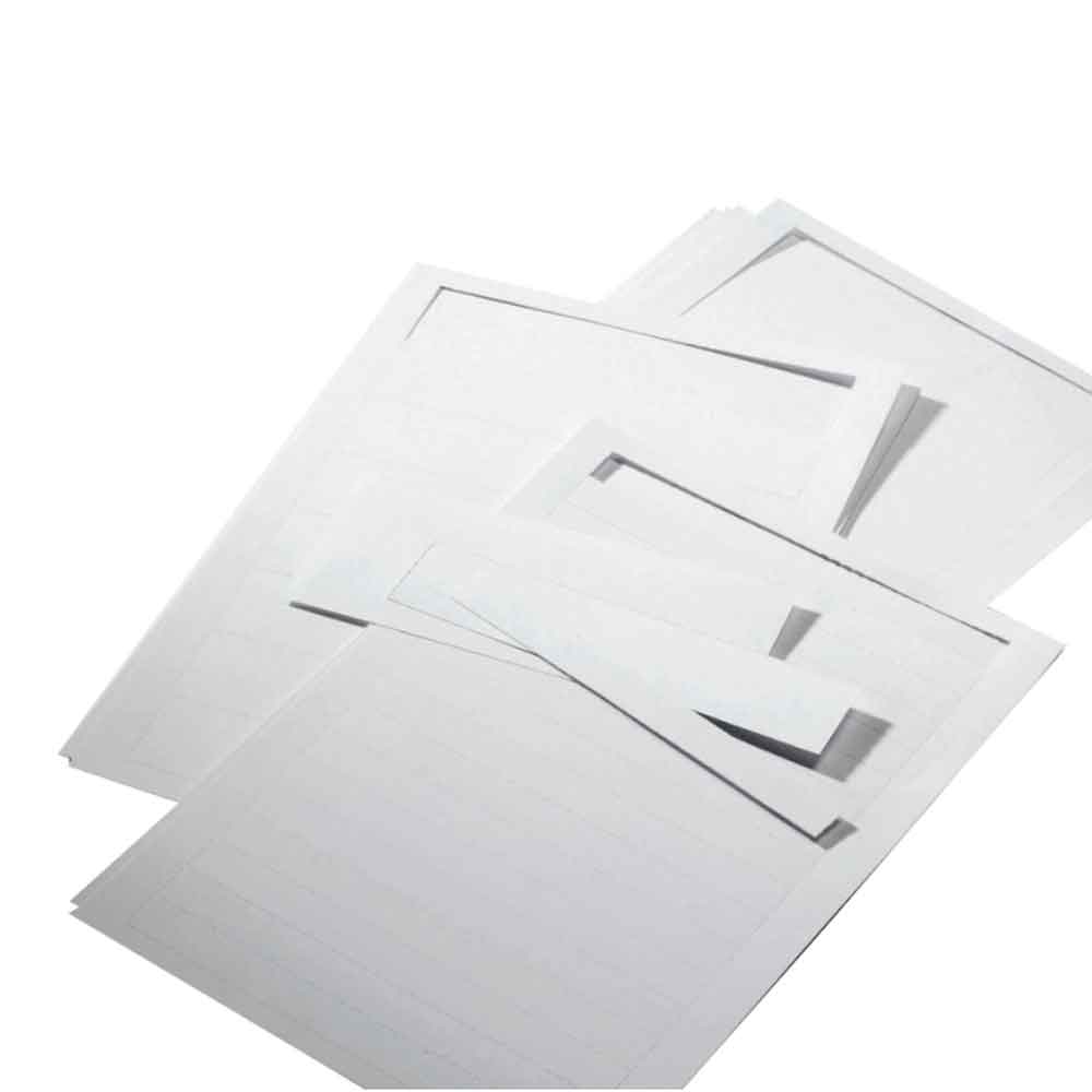 Beschriftungs-Etiketten - für Türschilder Serie Silver - B 180 mm - 3 Größen Beschriftungs-Etiketten - für Türschilder Serie Silver - B 180 mm - 3 Größen
