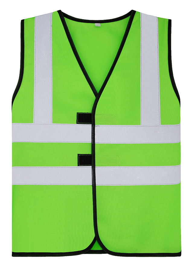 Korntex® Warnweste „Hannover“ - Vier Reflexstreifen - Signal-Gelb - M