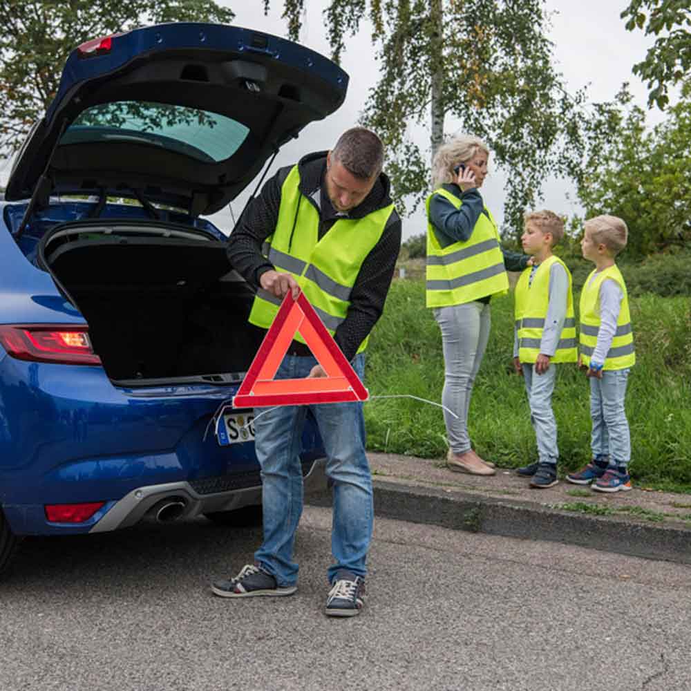 Standard Warnwesten-Family-Pack - in Gelb - ohne Werbeanbringung