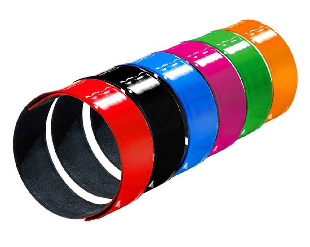 Sicherheits-Schnappband - 40 x 3 cm - 9 Farben