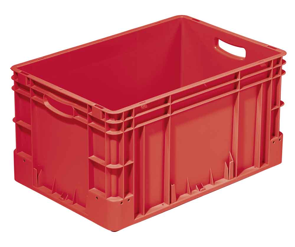80-10-108-8-10-02-090-euro-transportbehaelter-rot-94a40a Euro-Transportbehälter - L 600 x B 400 x H 320 mm - in 3 Farben
