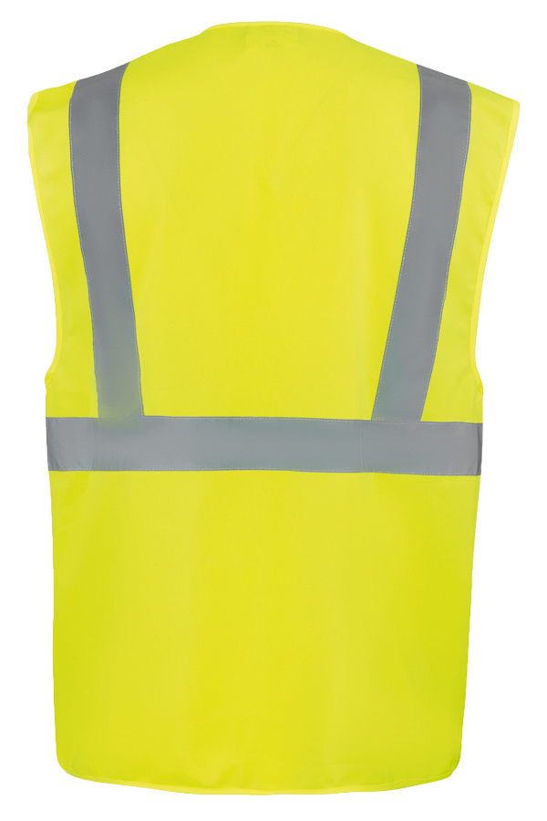 Korntex® Comfort Warnweste „Hamburg“ - Multifunktional - Weiß - M