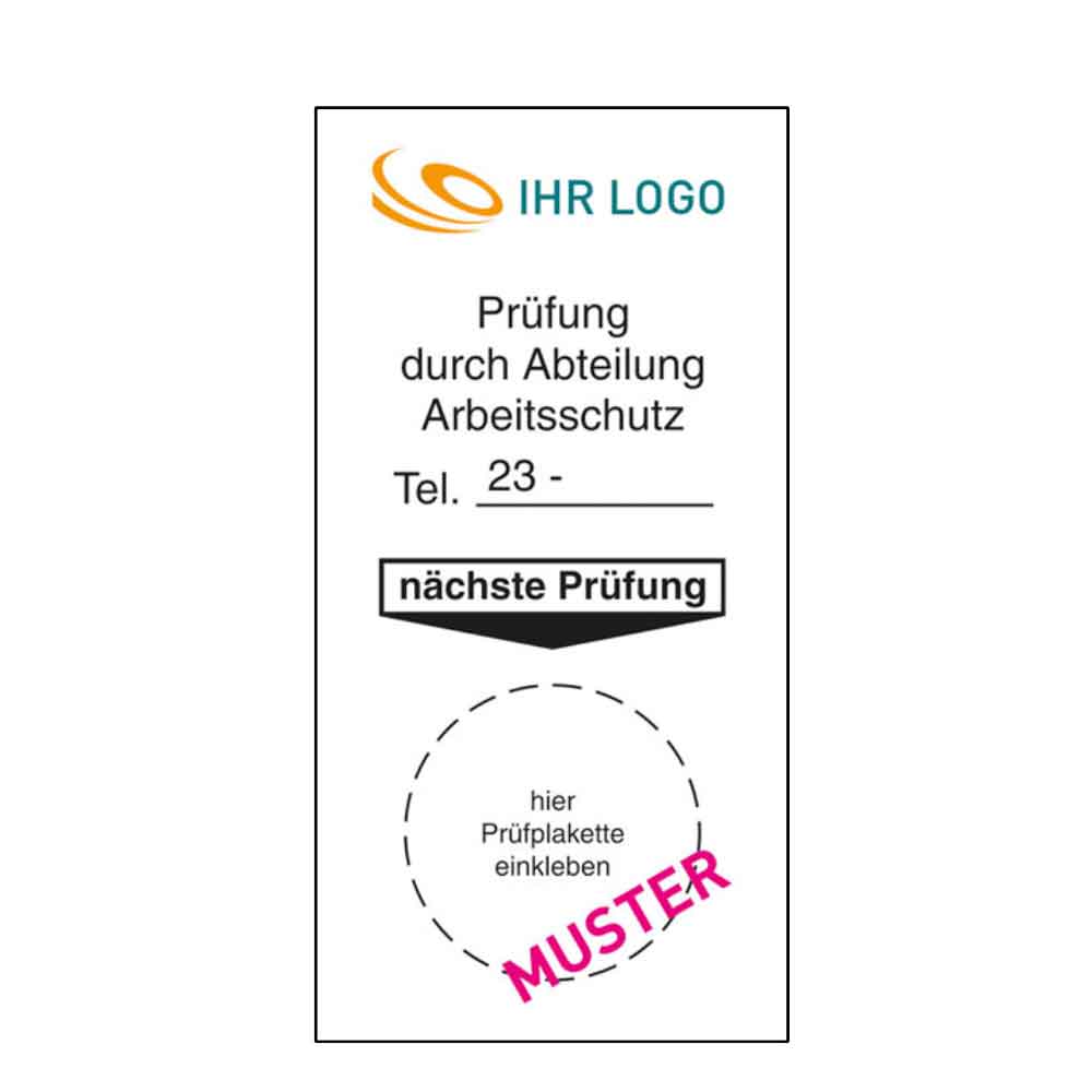 Individuell gefertigte Grundplaketten aus PVC-Folie