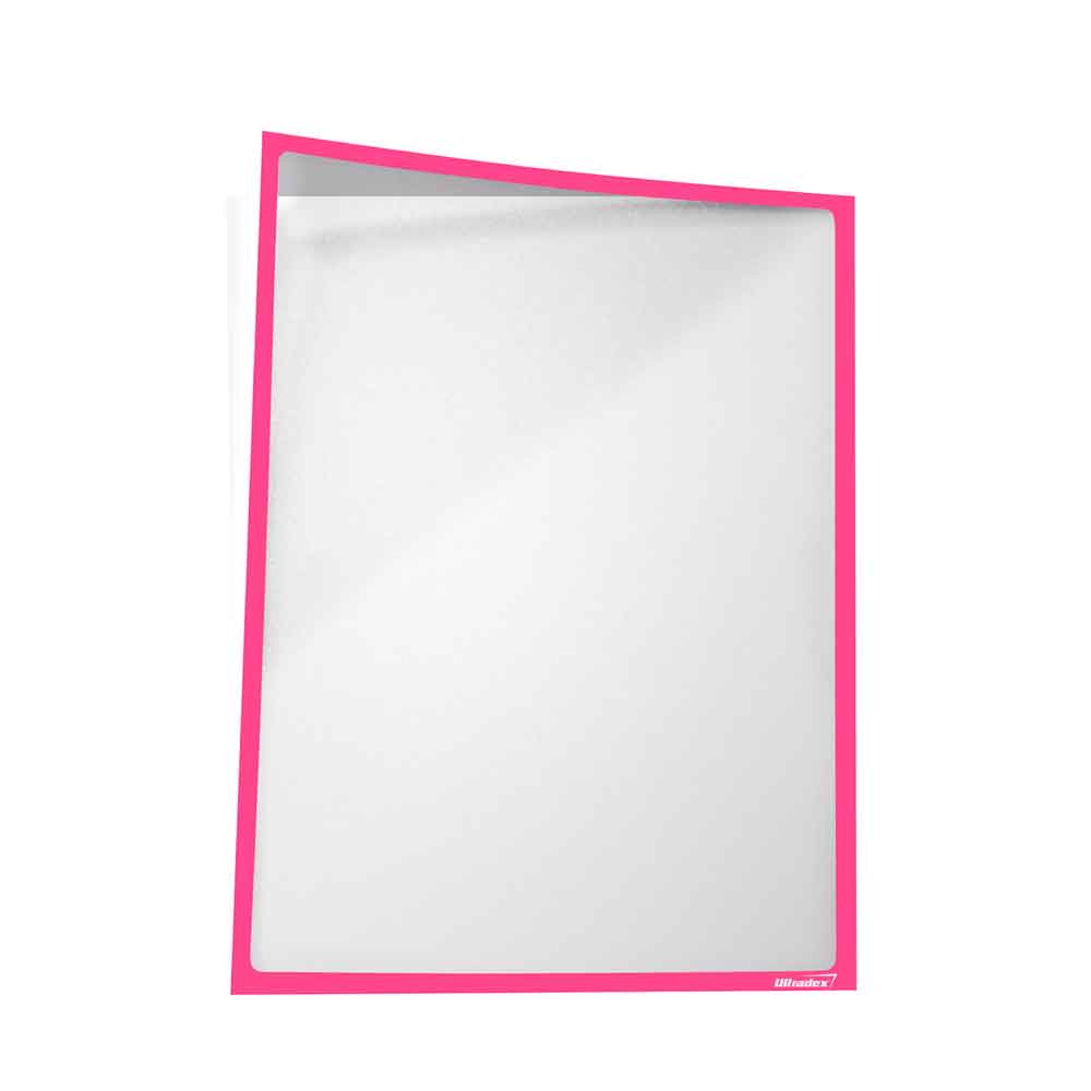 30-11-312-1-00-07-060-infotaschen-magnetisch-pink-be9563 Infotaschen magnetisch haftend für Formate DIN A6 bis DIN A1 - 11 Farben