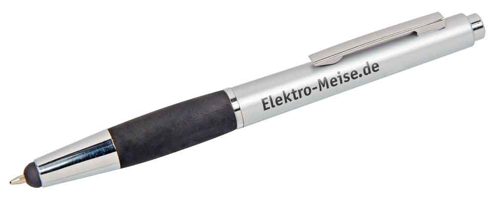 Druckkugelschreiber "TOUCH-PEN" - Gummimanschette