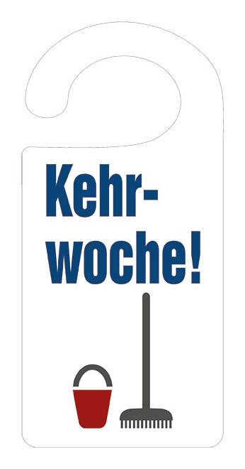 Türanhänger - Grundbesitz - Kehrwoche!