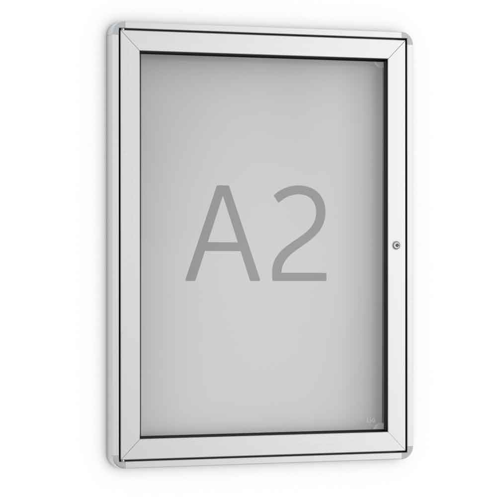 Schaukasten PR 2 - 4 x DIN A4 - für Innen- und Außenbereiche
