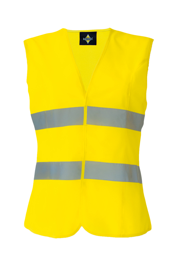 Korntex® Frauen Warnweste „Frankfurt“ - Signal-Orange - XXL Korntex® Frauen Warnweste „Frankfurt“ - Signal-Orange - XXL