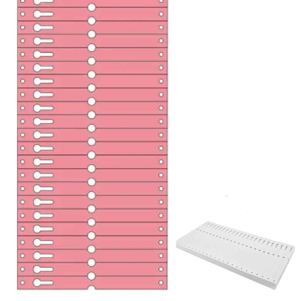 Tyvek®-Schlaufen-Etiketten - Format 140 x 13 mm - 7 Farben