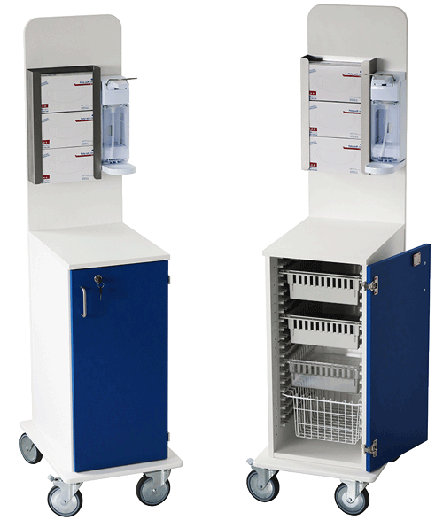 MRSA-Wagen in der Ausführung Basic