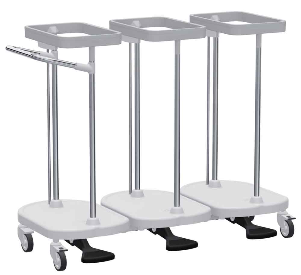 Mobiler Wäschesammler - die Hygienelösung für die Pflege