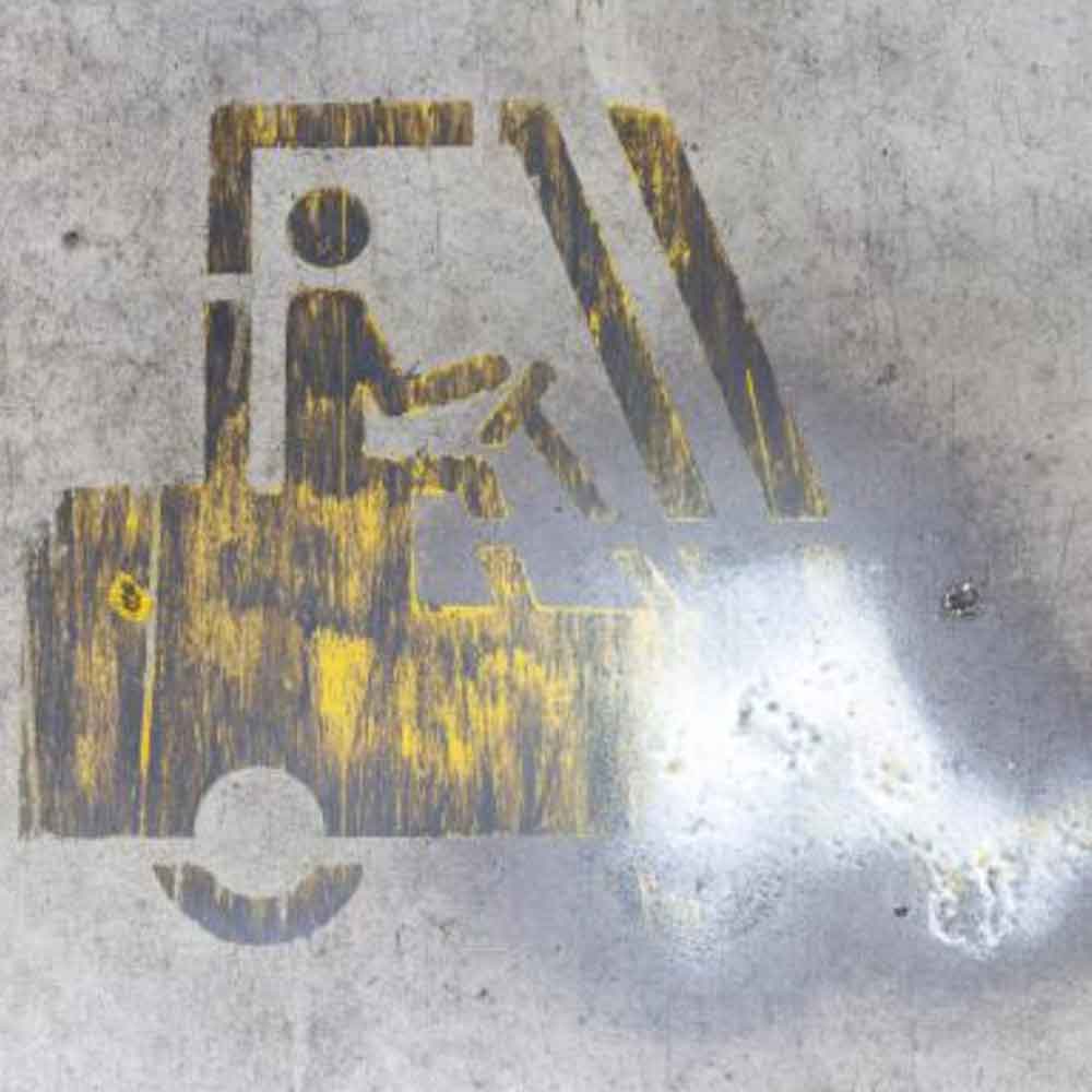 MRO Industry® Farbentferner - entfernt schnell Bodenmarkierfarben