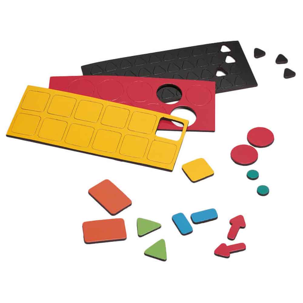 Magnetische Symbole - Dreiecke in 2 Größen und 11 Farben - Zubehör zu Magnettafeln Magnetische Symbole - Dreiecke in 2 Größen und 11 Farben - Zubehör zu Magnettafeln