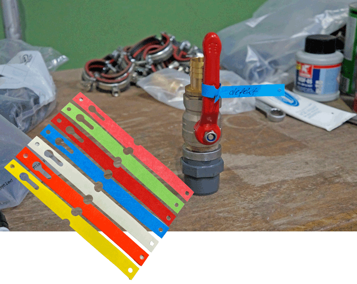 Schlaufenetiketten in der Industriekennzeichnung