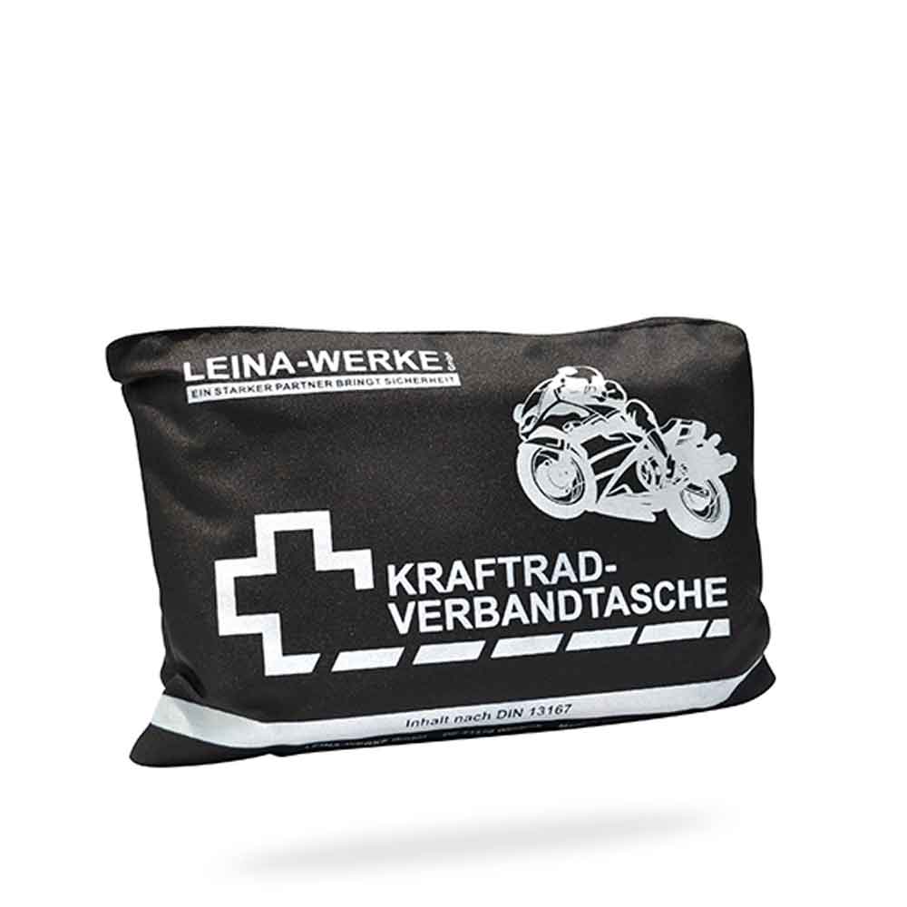 Kraftrad-Verbandtasche - mit Klett - 3 Farben