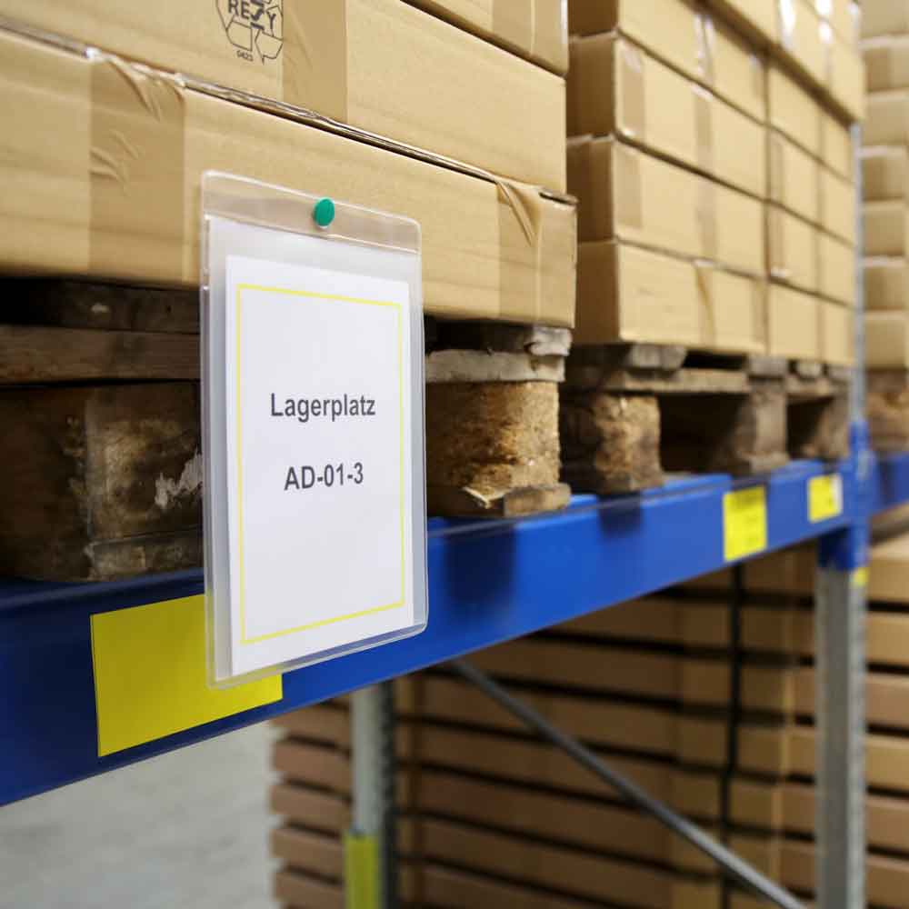 Sichttasche - Schutzlasche - 3 DIN-Formate - oben offen