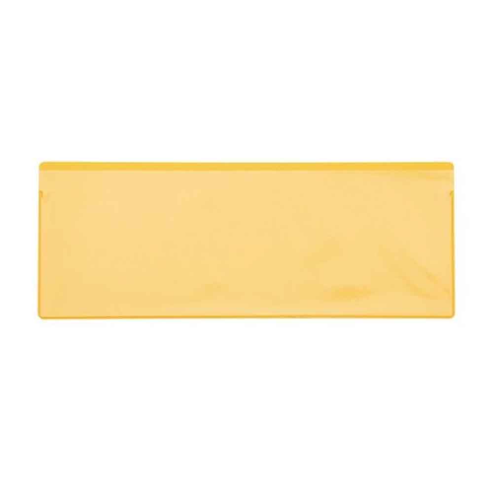 31-80-511-1-10-05-077-kanban-taschen-klt-gelb-94e900 KANBAN Taschen für KLT´s - VDA-Norm - B 210 x H 80 mm - 4 Farben
