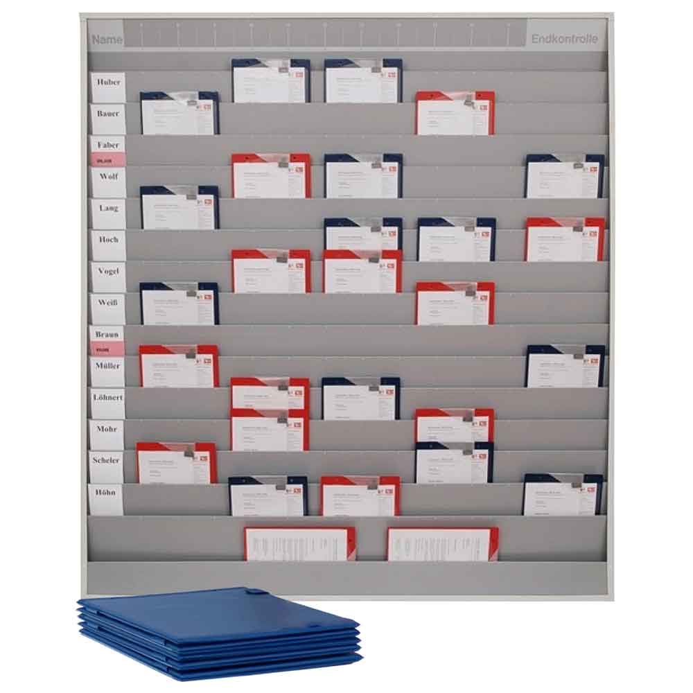 90-20-105-0-30-04-002-plantafelset-zeitstrahl-din-a5-75-auftraege-b3b65c Plantafel-Set - mit Zeitstrahl - für DIN A5 - 75 Aufträge + 80 Taschen