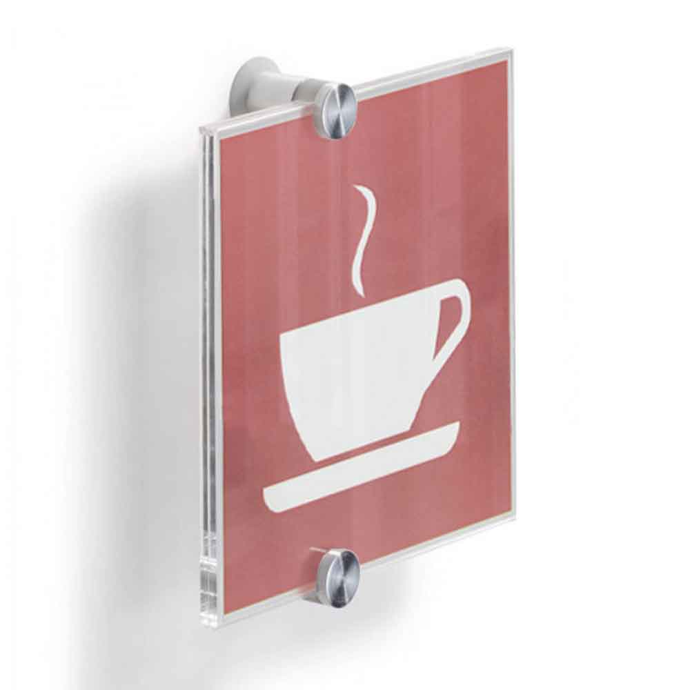 DURABLE CRYSTAL SIGN Türschild - mit zwei hochwertigen Acryglasscheiben - in 4 Größen DURABLE CRYSTAL SIGN Türschild - mit zwei hochwertigen Acryglasscheiben - in 4 Größen