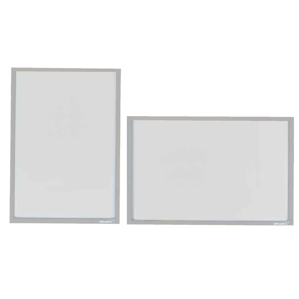 Infotaschen selbstklebend oben offen - verschiedene Formate - 10 Rahmenfarben