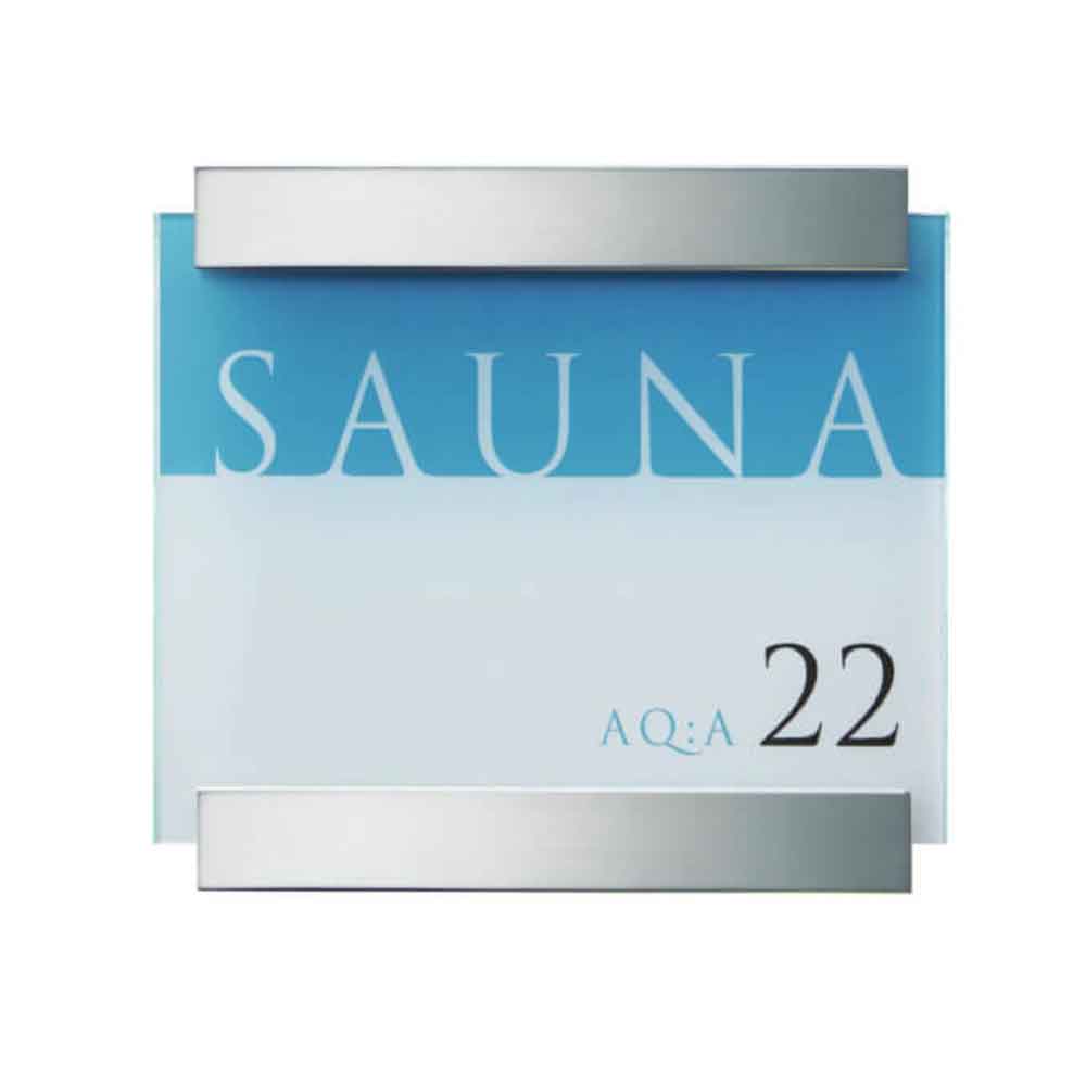 CLEAR Türschild - 2 Sicherheitsglasscheiben - 2 edle Aluminiumhalter - 2 Formate CLEAR Türschild - 2 Sicherheitsglasscheiben - 2 edle Aluminiumhalter - 2 Formate