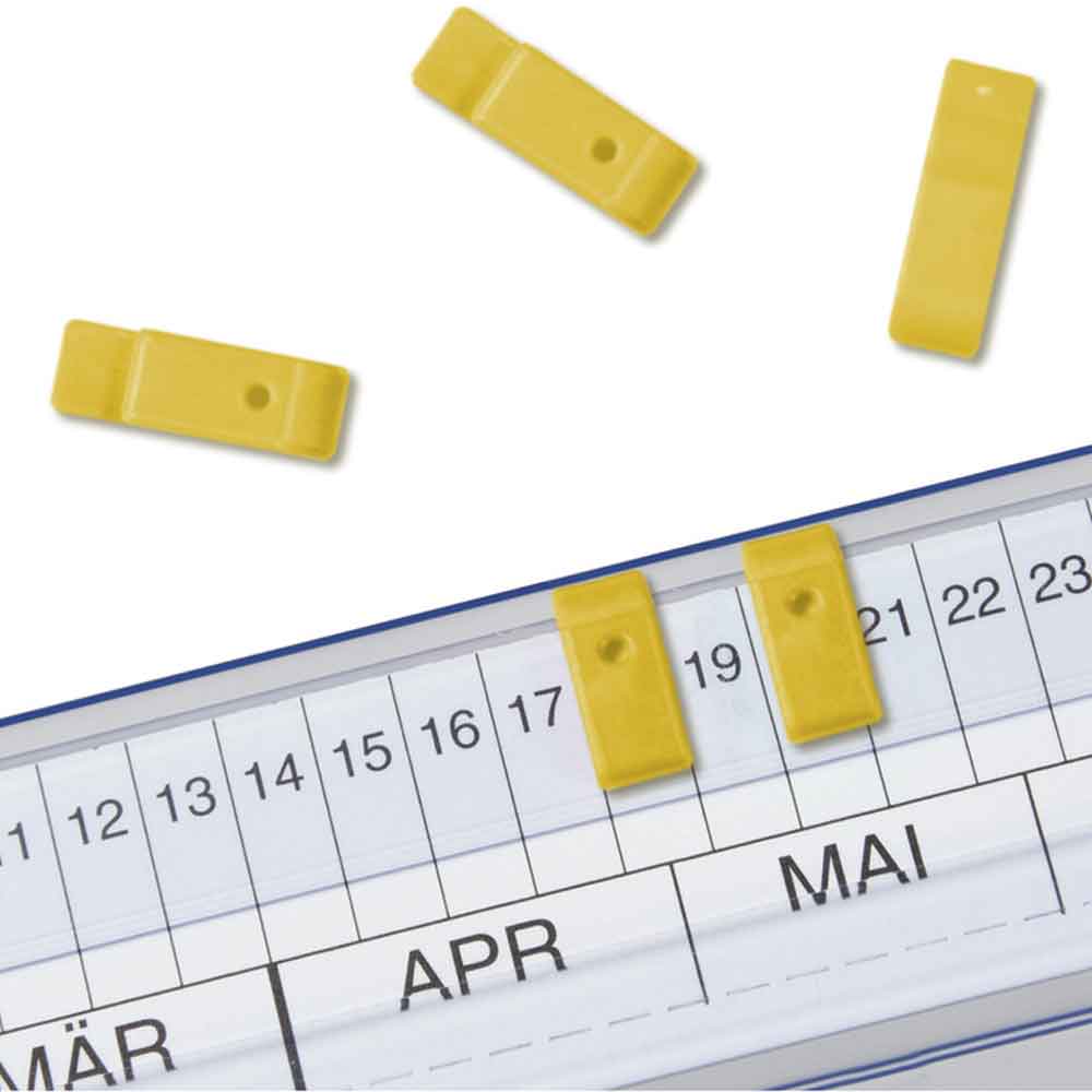 Signal-Aufstecker für Organisationsleiste - VISIMAP / Personalhefter - Farbig