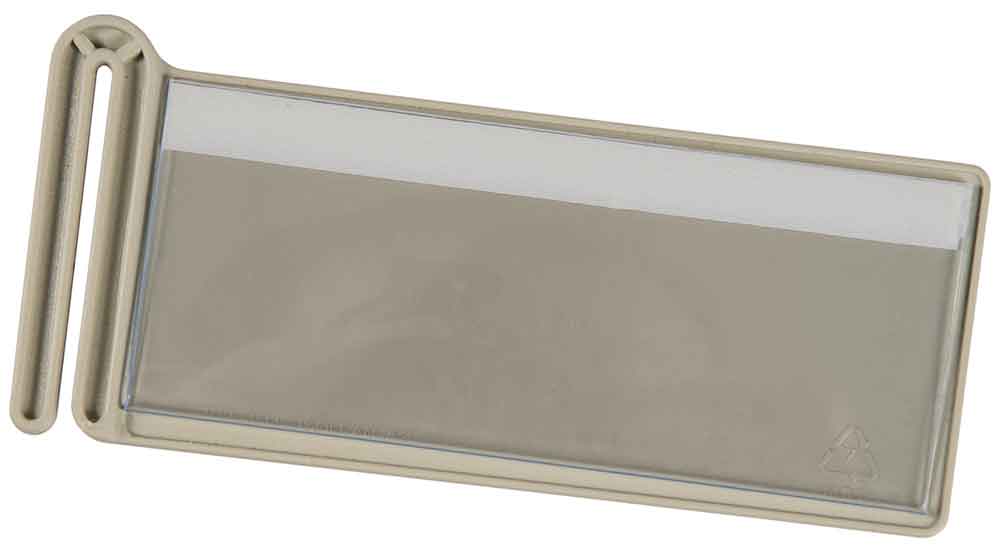 21-50-113-0-00-02-002-beschriftungsclip-gross-fuer-wandsortierer-base-und-flat-hellgrau-638e5e Beschriftungsclip "groß" - für Wandsortierer - "BIG" und "FLAT"