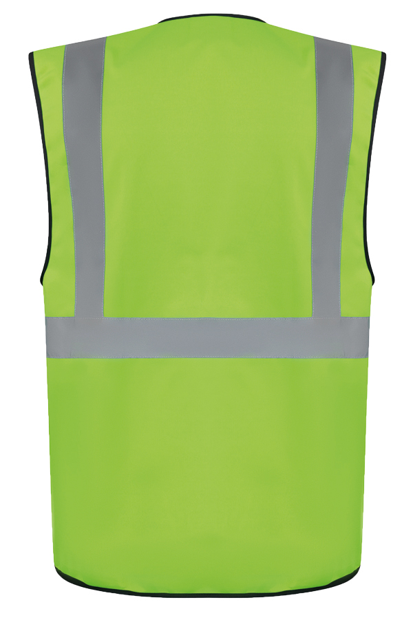 Korntex® Comfort Warnweste „Hamburg“ - Multifunktional - Weiß - M