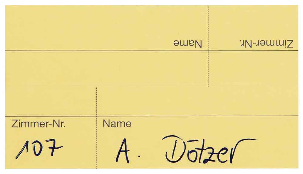 Namensstreifen für Dokumentationsmappen - in 6 Farben - Zubehör Namensstreifen für Dokumentationsmappen - in 6 Farben - Zubehör