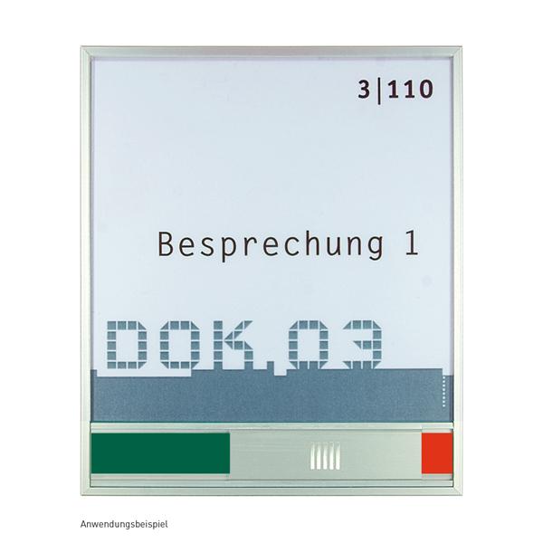 40-10-112-0-00-058-new-age-turschilder-mit-frei-besetzt-anzeige-hochfeste-silber-matte-aluminiumprofile-na5100-y-01-122815 NEW AGE Türschilder - mit Frei-/Besetzt-Anzeige - Acrylglas mit Alu-Rahmen