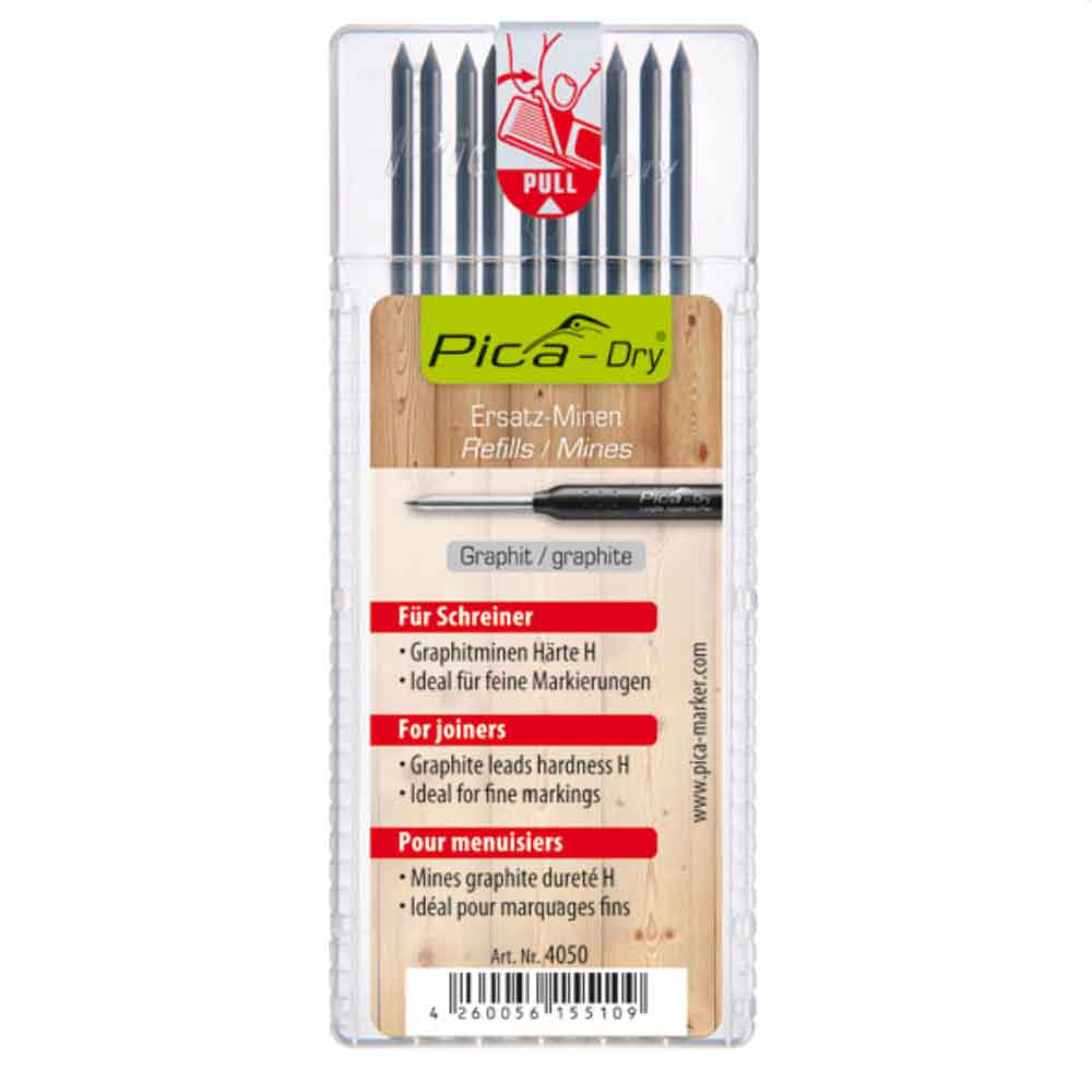 Pica Dry Minen-Set für Schreiner/Tischler - Zubehör für Pica Dry Longlife Automatic Pen Pica Dry Minen-Set für Schreiner/Tischler - Zubehör für Pica Dry Longlife Automatic Pen