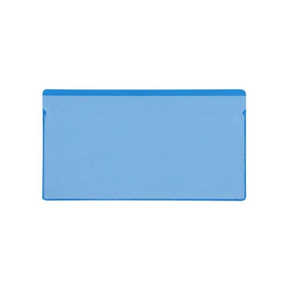 31-80-626-1-00-01-077-magnetische-etikettentaschen-2-magnetstreifen-34c9a1 Magnetische Etikettentaschen - 2 Magnetstreifen - 145 x 80 mm - Blau