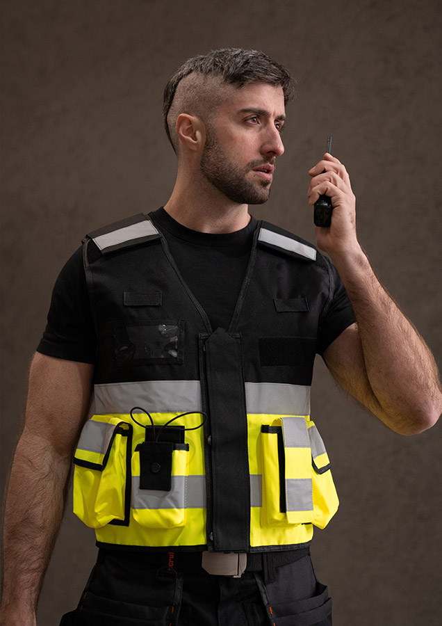 Korntex® Tactical Weste „Bonn“ - Grün - M/XL