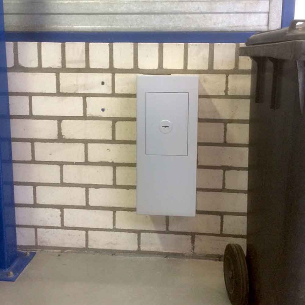 Schlüsselannahme-Tresor - (Dropbox) - für Wand oder Sockel