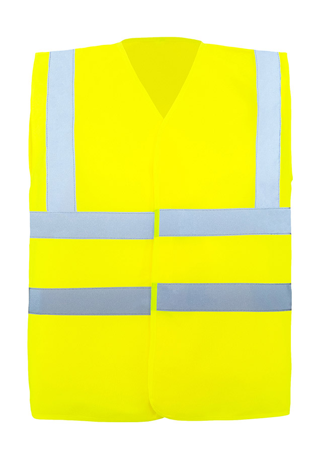 Korntex® Warweste Comfort-Fit „Minden“ - Vier Reflexstreifen - Signal-Orange - XL