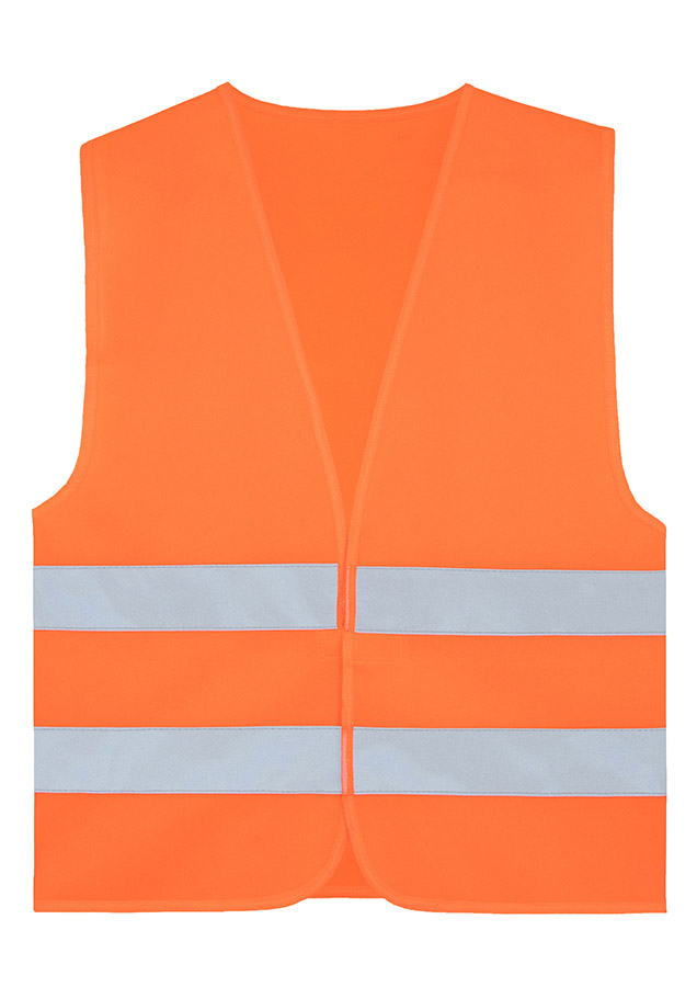 Korntex® Standard Warnweste mit Klettverschluss „Stuttgart“ - Signal-Orange - XXL