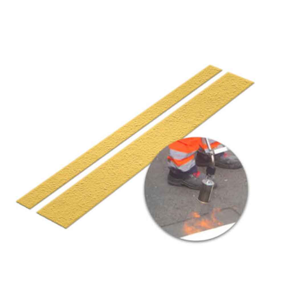 PREMARK® Anti-Skid Streifen - thermoplastische Bodenmarkierung - in 2 Größen PREMARK® Anti-Skid Streifen - thermoplastische Bodenmarkierung - in 2 Größen