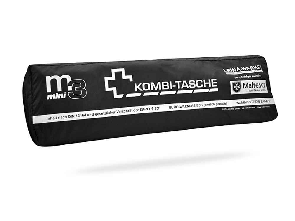 Mini-Kombitasche - mit Klett - 3 Farben