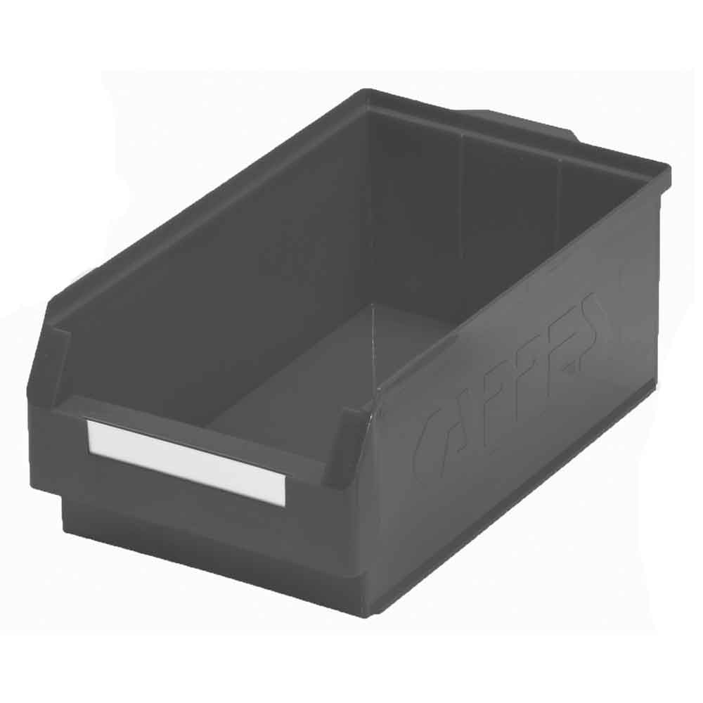 RasterPlan® - Lagersichtkasten für Schlitzplatten - Größe 2 - 500 x 300 x 200 mm - 6 Farben
