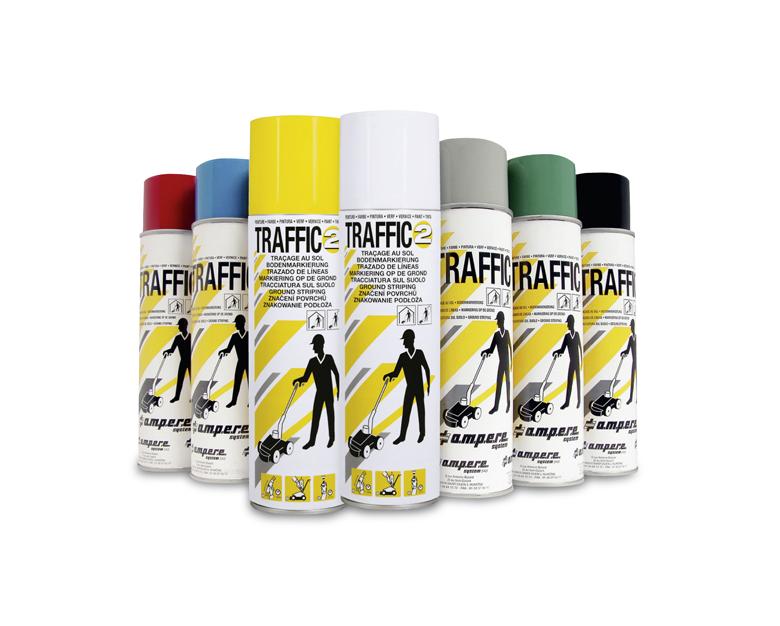 Bodenmarkierungsfarbe "Traffic Paint" - für unser Markierungsgerät New Perfekt Striper