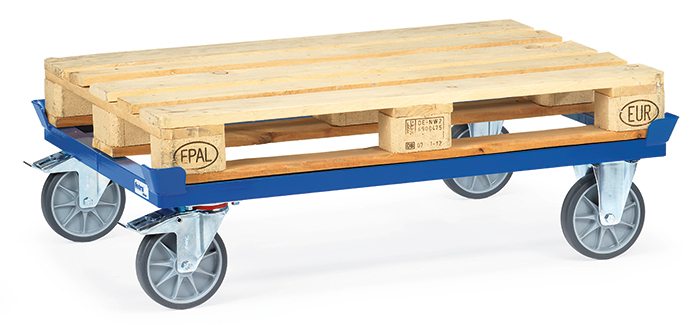 Paletten-Fahrgestell - TPE-Bereifung - Tragkraft 750 kg