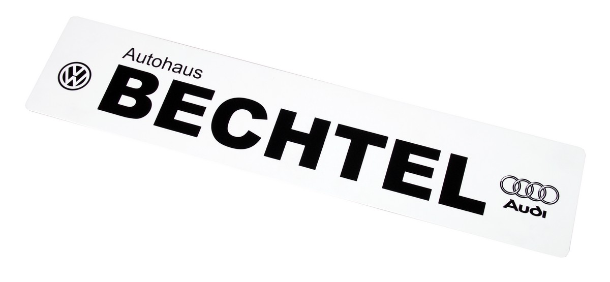 10.50.051.0.01_01_002_Kennzeichenhalter_einfarbig-ac96ce Kennzeichen-Werbeschilder mit 1-farbigem Aufdruck
