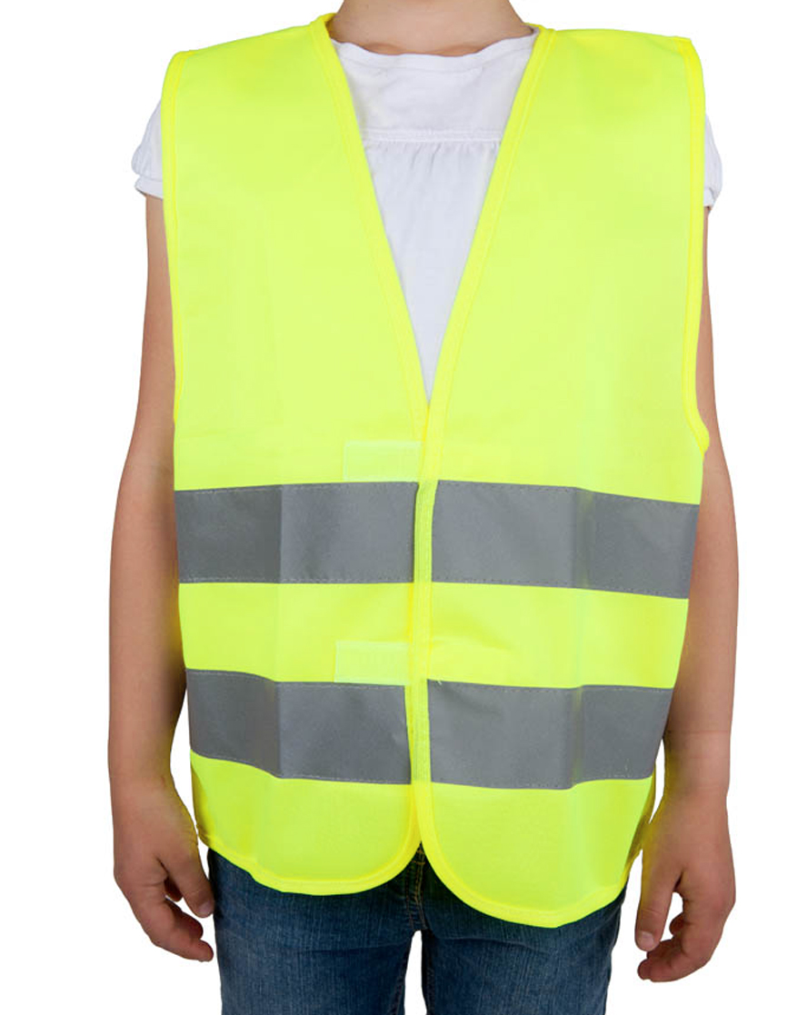 60-50-015-0-00-01-020-kinderwarnweste-klettverschluss-gelb-9fe524 Kinder-Warnweste - CLASSIC - Klettverschluss
