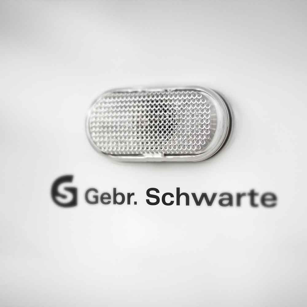Logoaufkleber - für das Fahrzeug - aus konturgeschnittenen Elementen