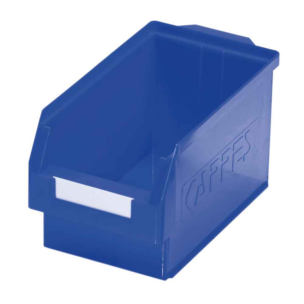 12-60-00-02-50-01-090-rasterplan-lagersichtkasten-gr-3-blau-3152e4 RasterPlan® - Lagersichtkasten für Schlitzplatten - Größe 3 - 350 x 200 x 200 mm - 6 Farben