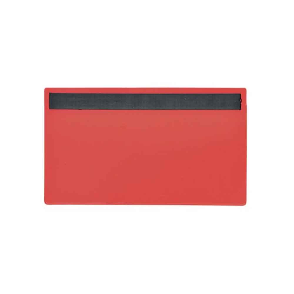 31-80-619-1-00-08-077-magnetische-etikettentaschen-1-magnetstreifen-8a0755 Magnetische Etikettentaschen - 1 Magnetstreifen - 100 x 60 mm - 4 Farben
